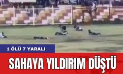 Maç Esnasında Sahaya Yıldırım Düştü: 1 ölü 7 Yaralı