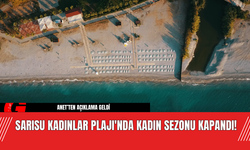 Sarısu Kadınlar Plajı'nda Kadın Sezonu Kapandı!