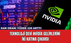 Teknoloji Devi Nvidia Gelirlerini İki Katına Çıkardı