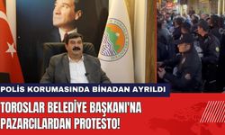 Toroslar Belediye Başkanı'na Pazarcılardan Protesto!