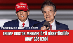 Trump Doktor Mehmet Öz'ü Direktörlüğe Aday Gösterdi