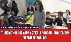 Türkiye’nin İlk Yapay Zekalı Robotu ‘Ada’ Eğitim Vermeye Başladı