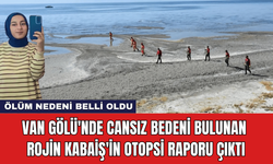 Van Gölü'nde Cansız Bedeni Bulunan Rojin Kabaiş'in Otopsi Raporu Çıktı