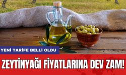 Zeytinyağı fiyatlarına dev zam!