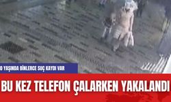 10 Yaşında Binlerce Suç Kaydı Var: Bu Kez Telefon Çalarken Yakalandı