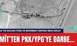 MİT’ten Kamışlı’da PKK/YPG’ye Darbe...12 TIR dolusu füze ve mühimmat deposu imha edildi.