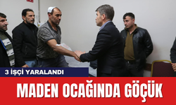 Maden Ocağında Göçük: 3 İşçi Yaralandı