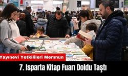 7. Isparta Kitap Fuarı Doldu Taştı