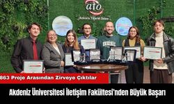 Akdeniz Üniversitesi İletişim Fakültesi’nden Büyük Başarı