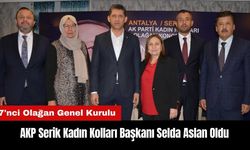 AKP Serik Kadın Kolları Başkanı Selda Aslan Oldu