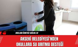 Akseki Belediyesi’nden Okullara Su Arıtma Desteği