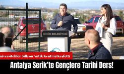 Antalya Serik’te Gençlere Tarihi Ders!