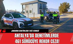 Antalya’da Denetimlerde 461 Sürücüye Rekor Ceza!