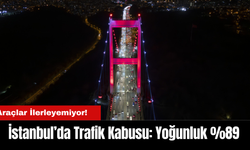 İstanbul’da Trafik Kabusu: Yoğunluk %89, Araçlar İlerleyemiyor!