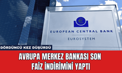 Avrupa Merkez Bankası Son Faiz İndirimini Yaptı