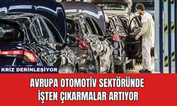 Avrupa Otomotiv Sektöründe İşten Çıkarmalar Artıyor