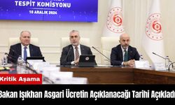 Bakan Işıkhan Asgari Ücretin Açıklanacağı Tarihi Açıkladı