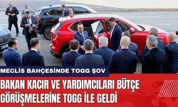 Bakan Kacır ve Yardımcıları Bütçe Görüşmelerine Togg İle Geldi