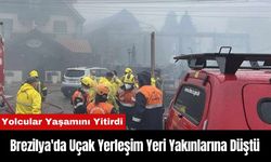 Brezilya'da Uçak Yerleşim Yeri Yakınına Düştü