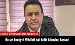 Bucak Emniyet Müdürü Nail Çelik Görevine Başladı