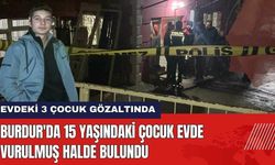 Burdur'da 15 Yaşındaki Çocuk Evde Vurulmuş Halde Bulundu