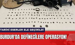 Burdur'da Definecilere Operasyon! Tarihi Eserler Ele Geçirildi