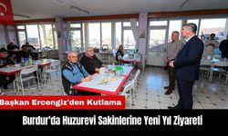 Burdur'da Huzurevi Sakinlerine Yeni Yıl Ziyareti