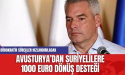 Avusturya’dan Suriyelilere 1000 Euro Dönüş desteği