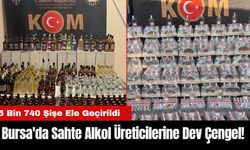 Sahte Alkol Üreticilerine Dev Çengel! 5 Bin 740 Şişe Ele Geçirildi