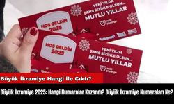 Büyük İkramiye 2025: Hangi Numaralar Kazandı? Büyük İkramiye Numaraları Ne? Büyük İkramiye Hangi İle Çıktı?