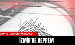 İzmir'de deprem oldu... Çevre illerde hissedildi