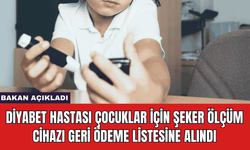 Diyabet Hastası Çocuklar İçin Şeker Ölçüm Cihazı Geri Ödeme Listesine Alındı