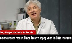 Dolandırıcılar Prof Dr. Ömer Özkan'a Yapay Zeka ile Ürün Tanıttırdı