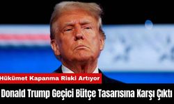 Donald Trump Geçici Bütçe Tasarısına Karşı Çıktı