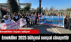 Emekliler isyanda...Emekliler 2025 bütçesi sosyal cin*yettir