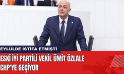 Eski İYİ Partili Vekil Ümit Özlale CHP'ye Geçiyor