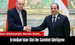 Eski söylenenler geride kaldı... Erdoğan’dan Sisi ile samimi görüşme