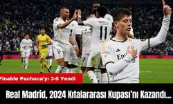 Real Madrid, 2024 FIFA Kıtalararası Kupası’nı Kazandı... Finalde Pachuca’yı 3-0 Yendi