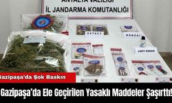 Gazipaşa’da Ele Geçirilen Yasaklı Maddeler Şaşırttı!