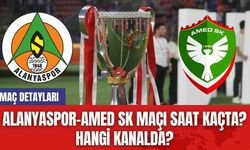 Alanyaspor-Amed SK Maçı Saat Kaçta? Hangi Kanalda?