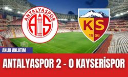 Antalyaspor 2 - 0 Kayserispor