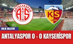 Antalyaspor 0 - 0 Kayserispor