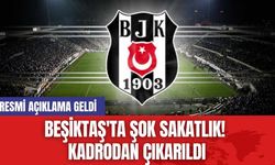 Beşiktaş'ta Şok Sakatlık! Kadrodan Çıkarıldı