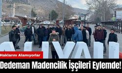 Dedeman Madencilik İşçileri Eylemde!