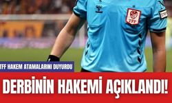 Derbinin Hakemi Açıklandı! TFF Hakem Atamalarını Duyurdu