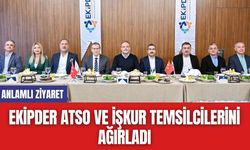 EKİPDER ATSO ve İŞKUR Temsilcilerini Ağırladı