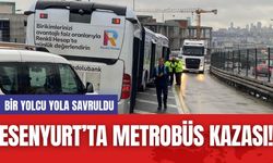 Esenyurt’ta Metrobüs Kazası! Bir Yolcu Yola Savruldu