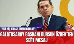 Galatasaray Başkanı Dursun Özbek'ten Sert Mesaj