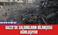 Gazze’de Saldırıların Bilançosu Ağırlaşıyor