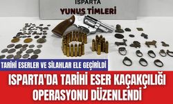 Isparta'da Tarihi Eser Kaçakçılığı Operasyonu Düzenlendi